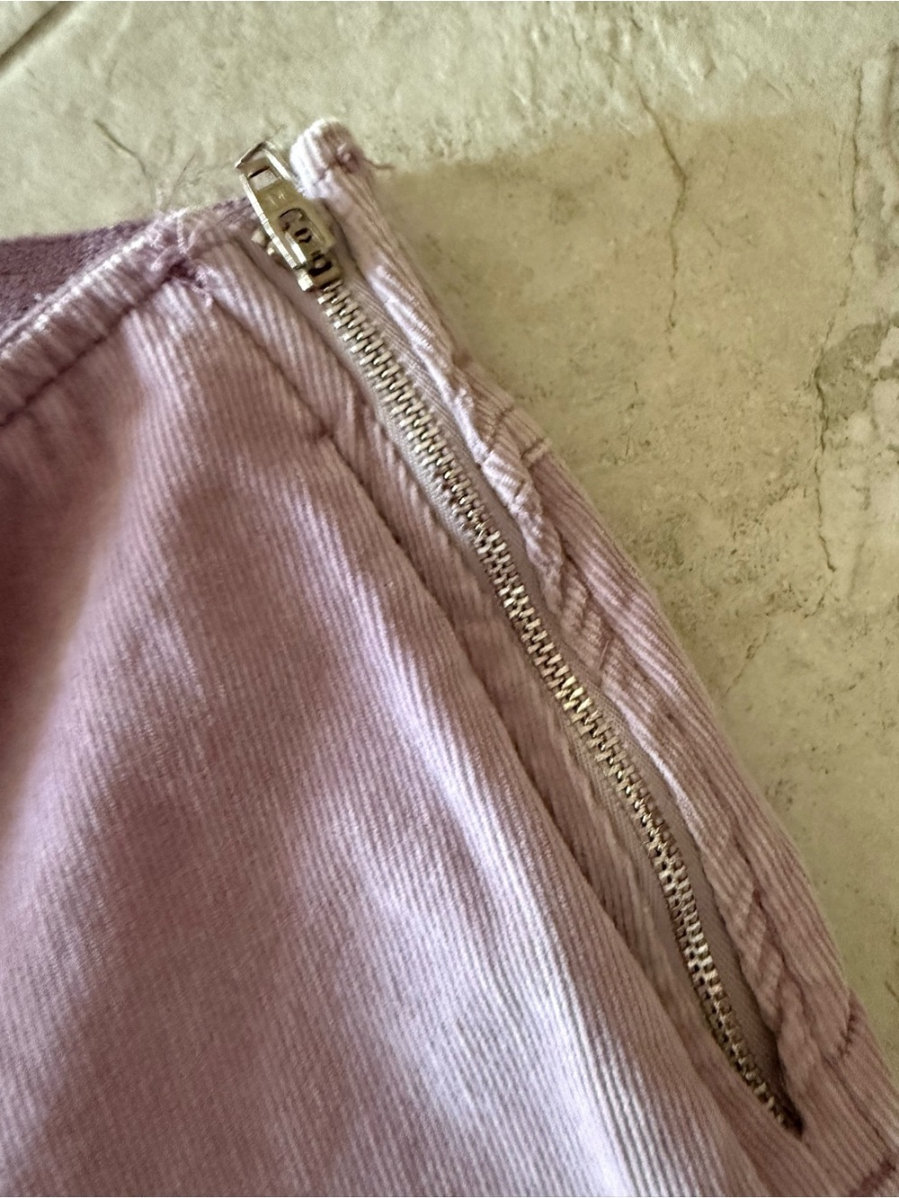 Free People We The Free Corduroy Dusty Mauve Flare Pants Size 30 - Picture 5 of 10